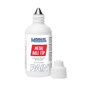 MARKAL BALL PAINT MARKER RED (84622)