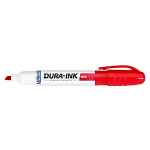 MARKAL DURA-INK 55 RED CHISEL TIP