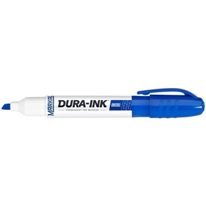 MARKAL DURA-INK 55 BLUE  CHISEL TIP