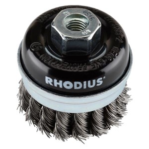 RHODIUS STBZ Cup Brush 75x20xM14/Support Ring