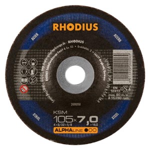 RHODIUS KSM 100x7x16mm Metal Grinding Disc