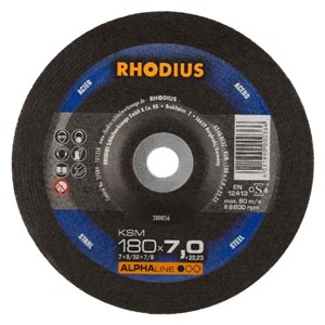 RHODIUS KSM 180x7x22.23mm Metal Grinding Disc