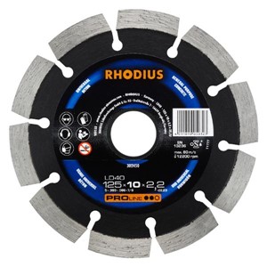 RHODIUS LD40 125x7x2.2x22.23mm Diamond Disc