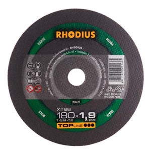 RHODIUS XT66 TOP180x2.0x22.2 Xtra-Thin Flat Disc