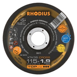 RHODIUS XTK35 115x1.9x22.23mm Cutting & Grinding