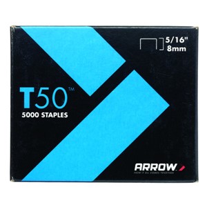 ARROW 505IP/T50 5/16"-8mm 5000 Staples