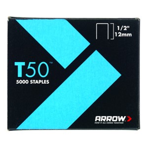 ARROW 508IP/T50 1/2"-12mm 5000 Staples