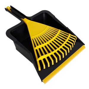 BULLDOZER Pro Dustpan and Hand Rake Set