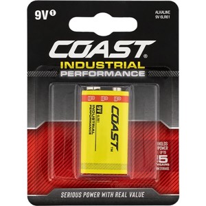COAST Industrial Performance 9V Single pack