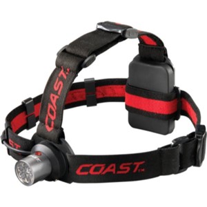 COAST Head Torch 145 Lumens White/Red