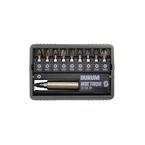 DURUM First Eleven Pozi Max Bit Set 11pc