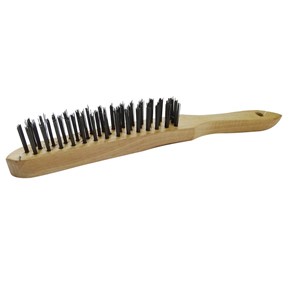 JOSCO BRUSH WIRE 3 ROW SHORT HANDLE