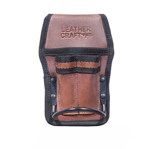 LEATHERCRAFT Brown Oiltan Fixed Hammer Holder
