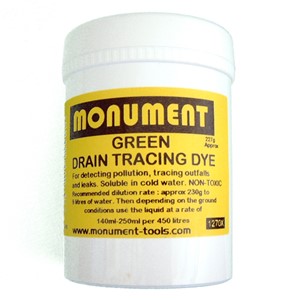 MONUMENT 4oz Green Drain Dye