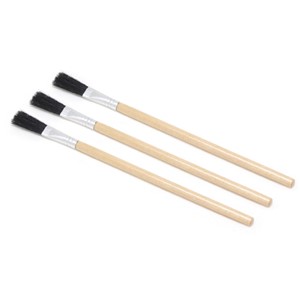 MONUMENT Wooden Flux brushes Pack of 3