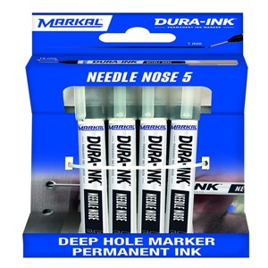 MARKAL Dura-Ink 5 4 blk RETAIL PACK