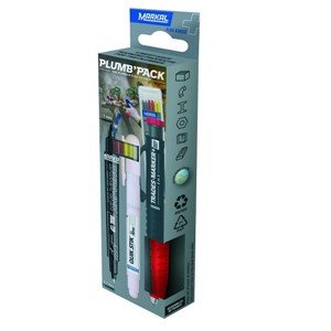 MARKAL TRADES-MARKER DRY 2IN1 PLUMB PACK