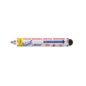 MARKAL Solid Barrel Metal Marker 3mm Yellow