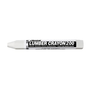 MARKAL LUMBER CRAYON 200 WHITE  DOZ