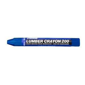 MARKAL LUMBER CRAYON 200 BLUE   DOZ