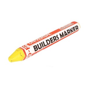 MARKAL Yellow Builders Marker DOZEN