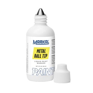 MARKAL BALL PAINT MARKER YELLOW(84621)