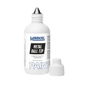 MARKAL BALL PAINT MARKER BLACK (84623)