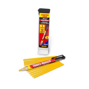 MARKAL TRADES-MARKER & REFILLS YELLOW MINI PACK