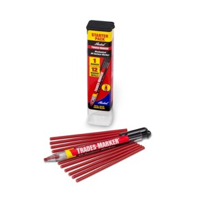 MARKAL TRADES-MARKER & REFILLS RED MINI PACK