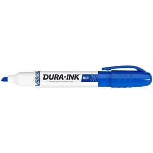 MARKAL DURA-INK 55 BLUE  CHISEL TIP