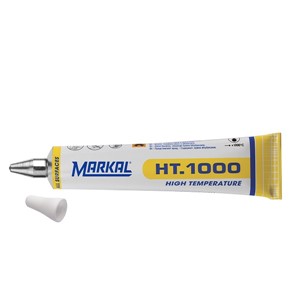 MARKAL HT1000 METAL MARKER HIGH TEMP 3MM WHITE