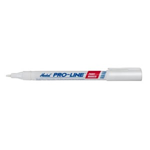 MARKAL PRO-LINE FINE MARKER WHITE