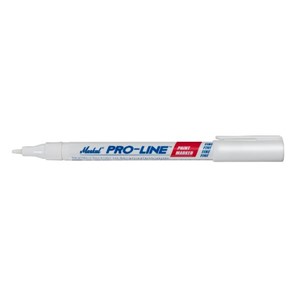 MARKAL PRO-LINE FINE MARKER WHITE