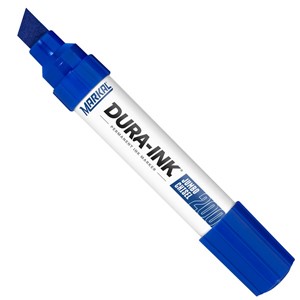 MARKAL DURA-INK 200 BLUE BROAD CHISEL