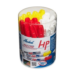 MARKAL 24pc Proline HP WHT/YELL/RED DISP