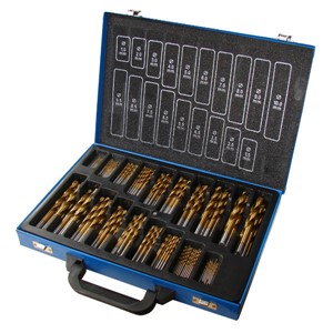 NORMEX 170pc HSS Tin Twist Drill Assortm