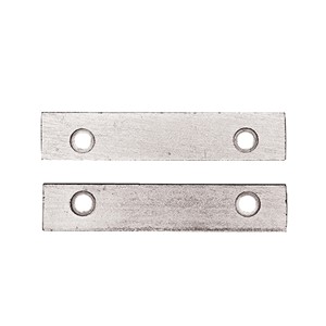 PANAVISE PLATED STEEL JAWS W/SCREWS