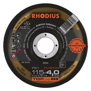RHODIUS FS1 Fusion 115x4.0mm 40 grit