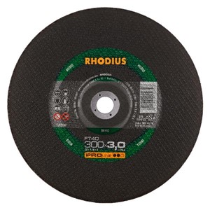 RHODIUS FT40 300x3x25.4mm Stone Cut Flat Disc