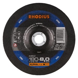 RHODIUS KSM 180x8x22.23mm Metal Grinding Disc