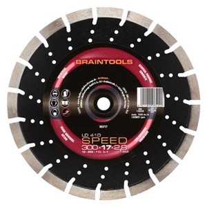 RHODIUS LD410 300x17.0X2.8X25.4 Diamond Cut Disc