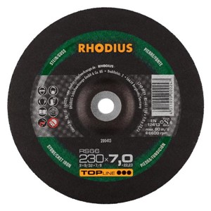 RHODIUS RS66 230x7x22.23mm Stone/Iron Grind Disc