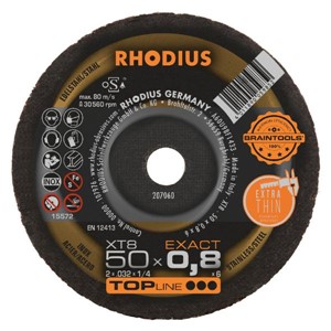 RHODIUS XT8 MINI 50x0.8x6.00mm CUTTING DISC