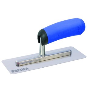 REFINA Midget trowel 8x3" SS round corners