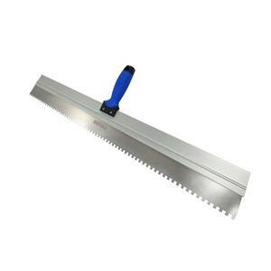 REFINA 32" Serrated spatula C2 Square Notch 6mm SS