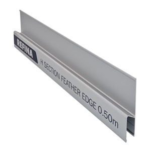 REFINA H section feather edge 1'8" (0.50m) profile