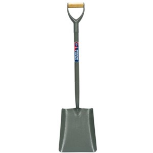 S&J Tubular Steel Square Mouth Shovel