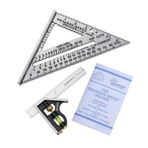 SWANSON 7" Speed Square + Combination Square