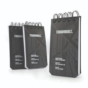 TOUGHBUILT 3-pack Grid Notebooks (X-Small)