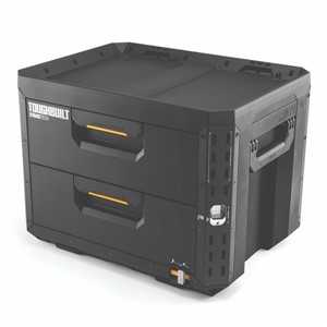 TOUGHBUILT StackTech 2-Drawer Locking Box